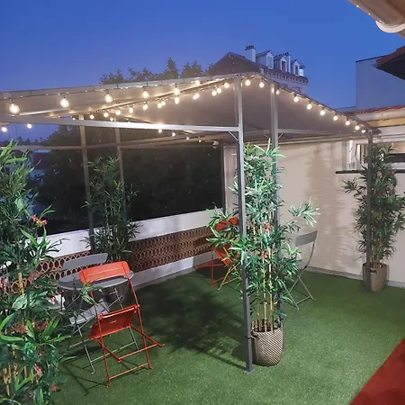 Appartement Paris-Eiffel, Bienvenue -Terrasse -Netflix à Pantin Extérieur photo
